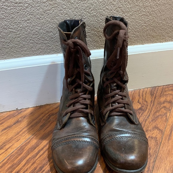 Steve Madden Combat Boots - Picture 2 of 6